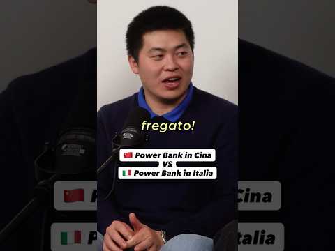 🇨🇳 Power Bank in Cina VS 🇮🇹 Powerbank in Italia #podcast #cina