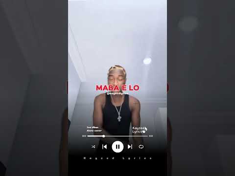 Tml vibez _ Alone cover 🎶#tmlvibez #alone #cover #kayzedlyrics #makemefamous