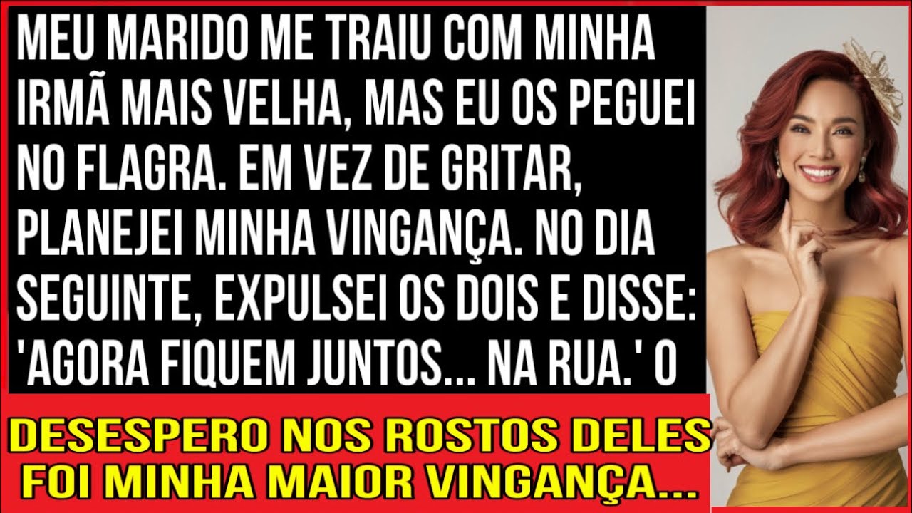 Meu marido me traiu com a minha irmã mais velha, anos depois me casei. Quando ela viu meu...
