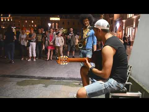 Imad Fares – Latin Street Spanish Guitar, Krakow series video#5