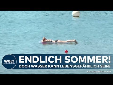 DEUTSCHLAND: Endlich Sommer! Erfrischung mit Risiko - Wenn der Sprung ins Wasser zur Gefahr wird