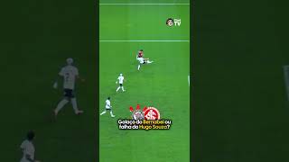 O BERNABEI SOLTOU UM FOGUETE, MAS O HUGO AINDA TOCOU NA BOLA... DAVA PRA SALVAR OU FOI GOLAÇO? 👀🤔
