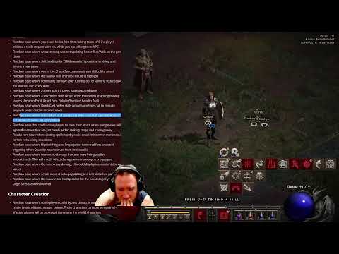 Diablo 2 Resurrected - 2.4 patch notes - Live reaction