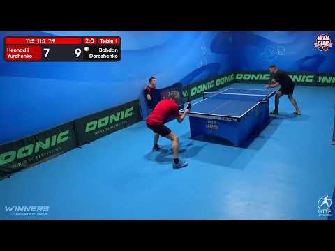 15:30 Hennadii Yurchenko 3-0 Bohdan Doroshenko West 3 WIN CUP 16.11.2022 | TABLE TENNIS WINCUP