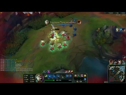 Riven: Taking advantage of red buff