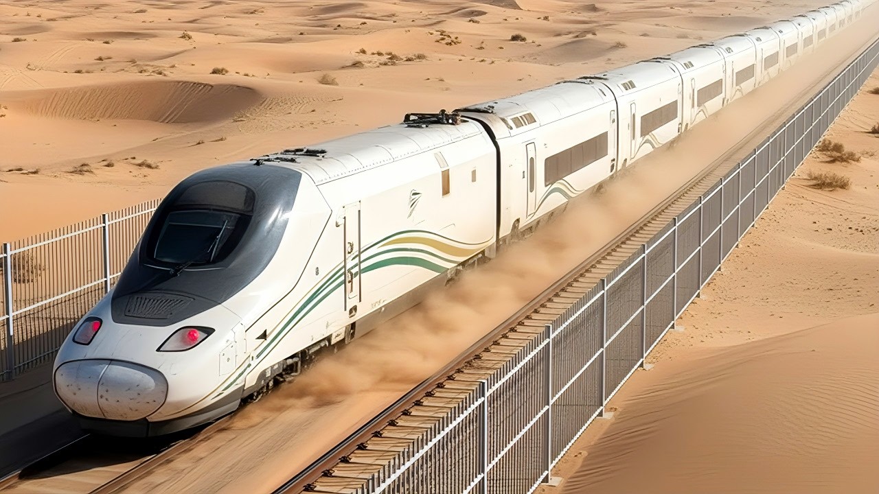 Saudi Arabia's Haramain High-Speed ​​Bullet Train | Jeddah - Medina (Madinah) | 4K Travel Vlog