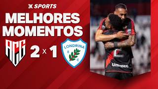 ATLETICO-GO 2 X 1 LONDRINA - MELHORES MOMENTOS BRASILEIRÃO SÉRIE B