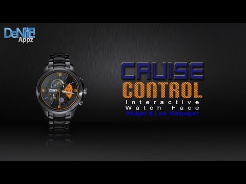 Cruise Control HD Watch Face Video