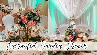 ENCHANTED GARDEN BABY SHOWER + QUICK STORY TIME