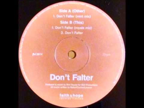 {Vinyl} Mint Royale - Don't Falter (Royale Mix)