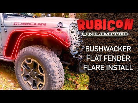 Bushwacker Flat Fender Flare Install
