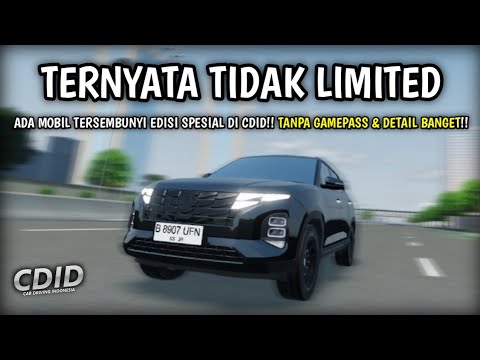Ada Mobil Tersembunyi EDISI SPESIAL Tapi BUKAN LIMITED & Non-Gamepass Di CDID!! | CDID V1.1 Roblox