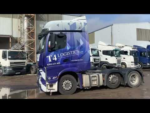 2016 Mercedes Actros 4x2 Mid Lift Tractor Unit, Entered into Auction