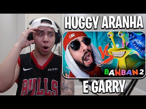 REACT NabNab e Slow Seline (Garten of Banban) Vs. Mussoumano - Batalha com Games