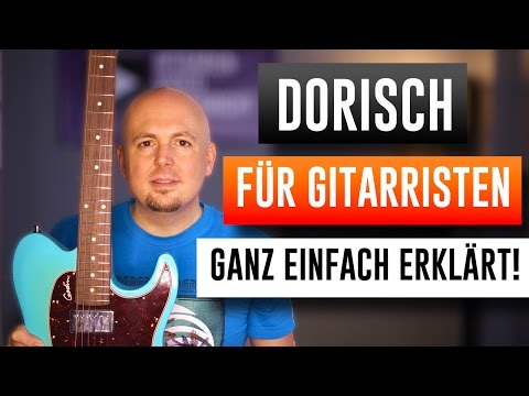 Gitarre Kirchentonarten Unterricht - Gitarre Modes lernen - Dorisch Gitarre