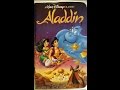 Opening To Aladdin 1993 VHS Version 1