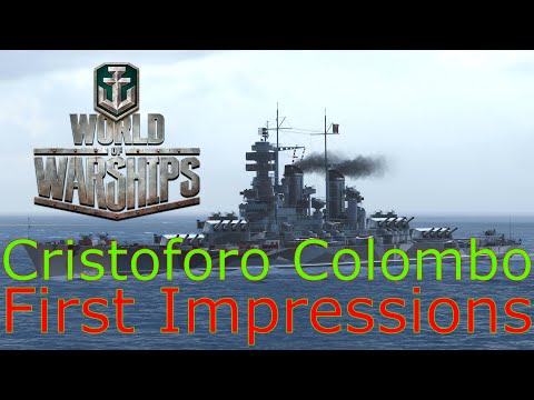 World of Warships- Cristoforo Colombo First Impressions