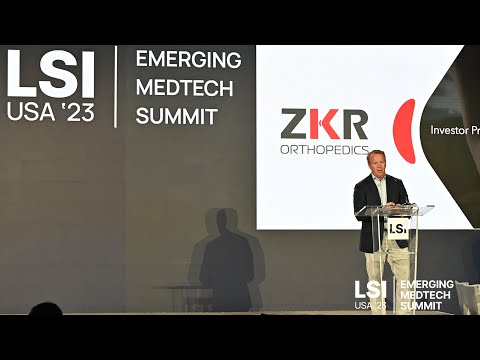 David Cash Presents ZKR Ortho at LSI USA ‘23