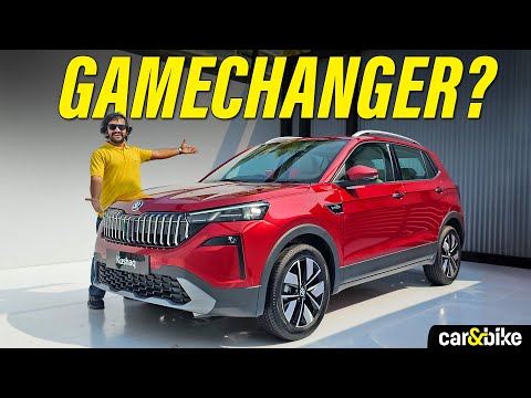 2026 Skoda Kushaq Facelift: 8-SPEED AT + rear seat MASSAGE 💆‍♂️ + enhanced SAFETY | First Look