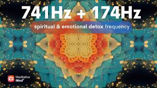 Celestial Depth || 741Hz + 174Hz || Spiritual and Emotional Detox + Grounding Frequency Combo