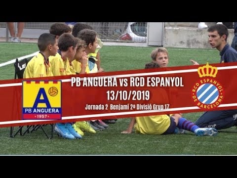 Benjamí (U10) PB Anguera "B" vs RCD Espanyol "C" 13/10/2019 Jornada 2 Grup 17