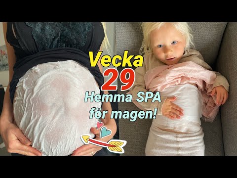 GRAVID VECKA FÖR VECKA: VECKA 29 MAG SPA, OCH VI BYGGER EN BÅT