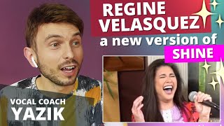 Vocal Coach YAZIK reaction to Regine Velasquez - SHINE (live 2020)