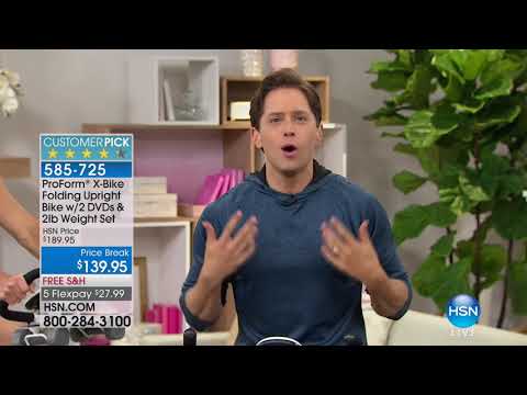 HSN | ProForm Fitness featuring X Bike 02.09.2018 - 07 PM