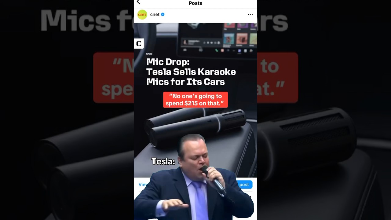 Who's Gonna Buy the Tesla Caraoke Microphone?