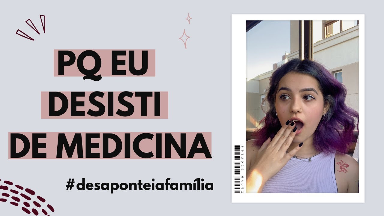 PQ EU DESISTI DE MEDICINA E ESCOLHI A PSICOLOGIA