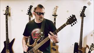 Video thumbnail for Warwick Streamer CT 8 string bass guitar - Rock´n´Roll!!! by Hardys Rock Café
