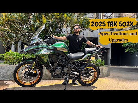 New 2025 Benelli TRK 502X upgraded version |  Specifications and Upgrades of TRK 502X forest green |