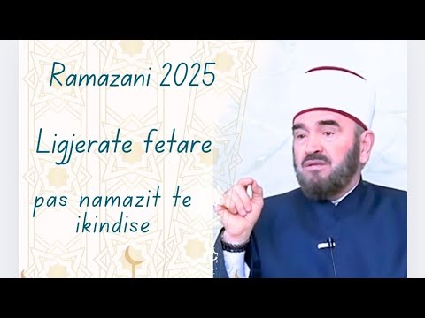 Shpërblimi i agjërimit është xheneti -Dr.Zekerija Bajrami