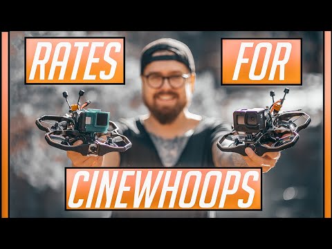 The BEST Rates For CINEWHOOPS | FLY These Best FPV Drone