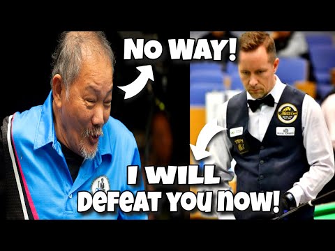 EFREN REYES SILENCE MIKA IMMONEN WITH AN AMAZING MAGIC SHOT  1999 All Japan Championship Semi Final