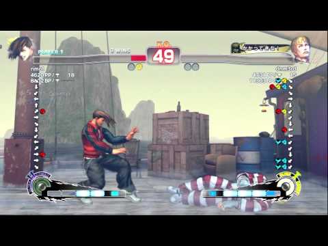 SSF4 AE : dnm3rd(Sasaki) Cody vs nmot(Nemo) Yang part 2