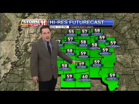 WTOK Weathercast, Sunday January 28th 2018