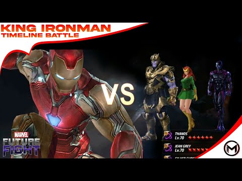 Iron Man Vs Thanos , Jean Grey and Silver Surfer - Timeline Battle ( Epic Battle )