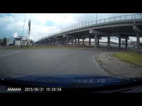 Rajd Lasowiak- OS wiadukt - Marcin Opora /Damian Mastyj- Peugeot 106 - Stalowa Wola 21.06.2015