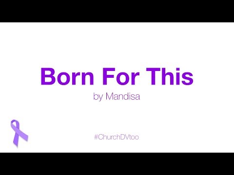 20-Born For This by Mandisa (Lyric Video) #DV