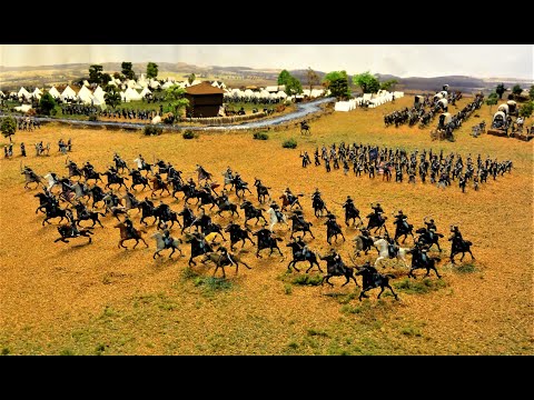 The Civil War Battle of Shiloh -  A Huge 1/72 Diorama