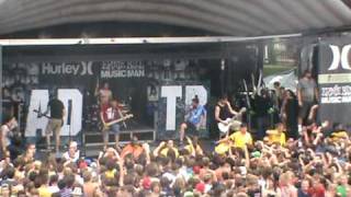a day to remember-&quot;NJ﻿ Legion Iced Tea&quot;-warped tour 09