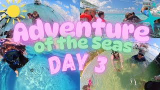 Adventure of the Seas Day 3 Vlog: Grand Cayman Stingray City Experience