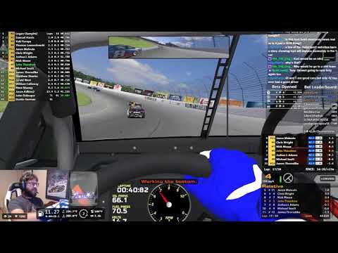 iRacing NASCAR Class A Fixed at Michigan 8/11/2018