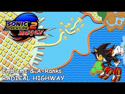Slim Plays Sonic Adventure 2: Emblems & A-Ranks - Radical Highway