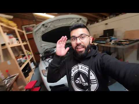 Installing Eibach Lowering Springs BMW F30 3 Series X Drive Adaptive Dampers