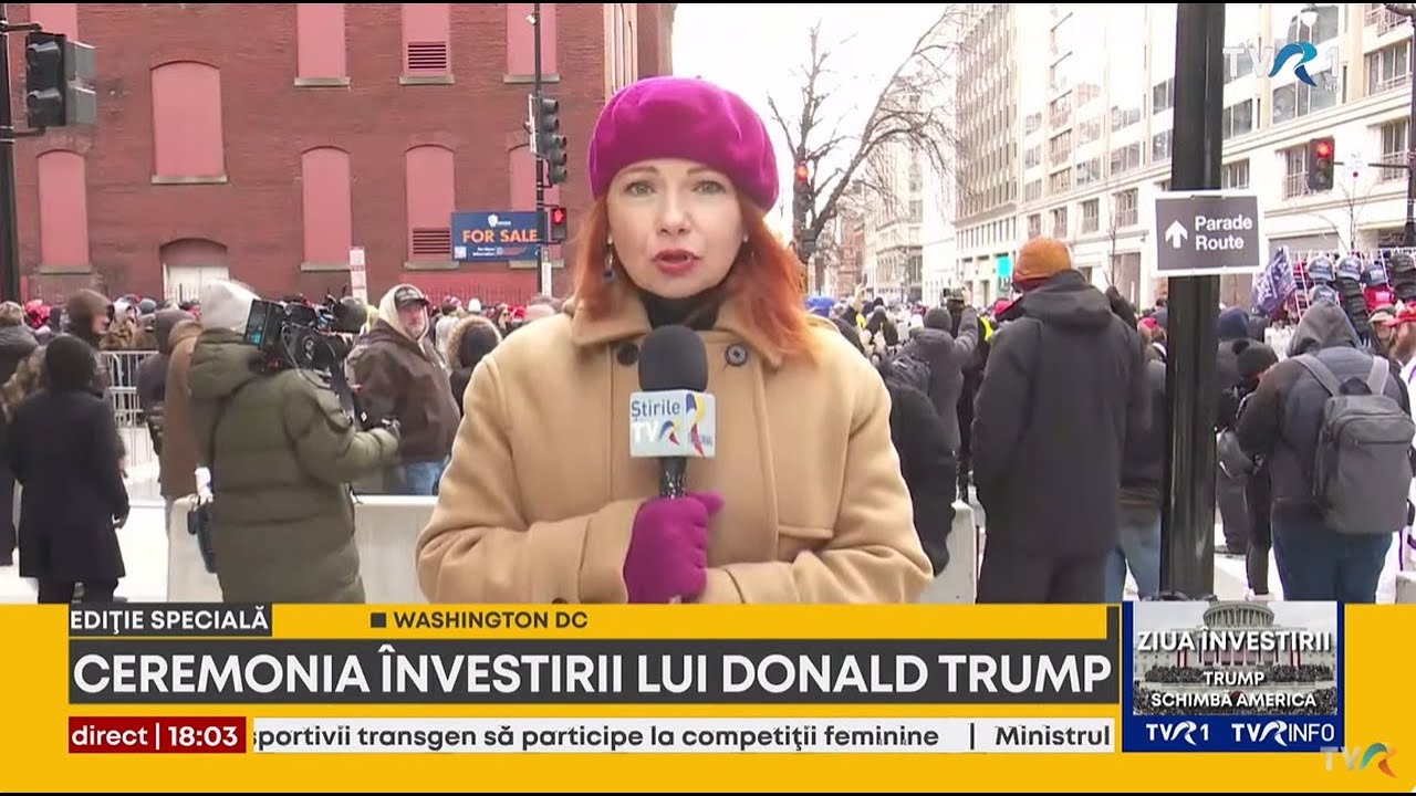 Ediție specială: Ceremonia de învestire a lui Donald Trump (20.01.2025)