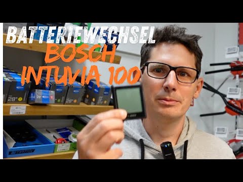 Bosch Intuvia 100. Changing the battery is so easy!