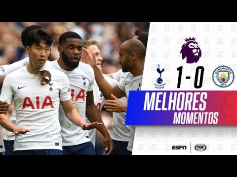 Gols e lances de Tottenhan x Manchester City