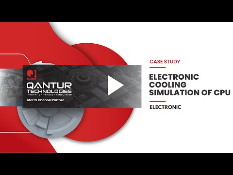 CPU Stimulation – Electronic Cooling using Ansys Icepak